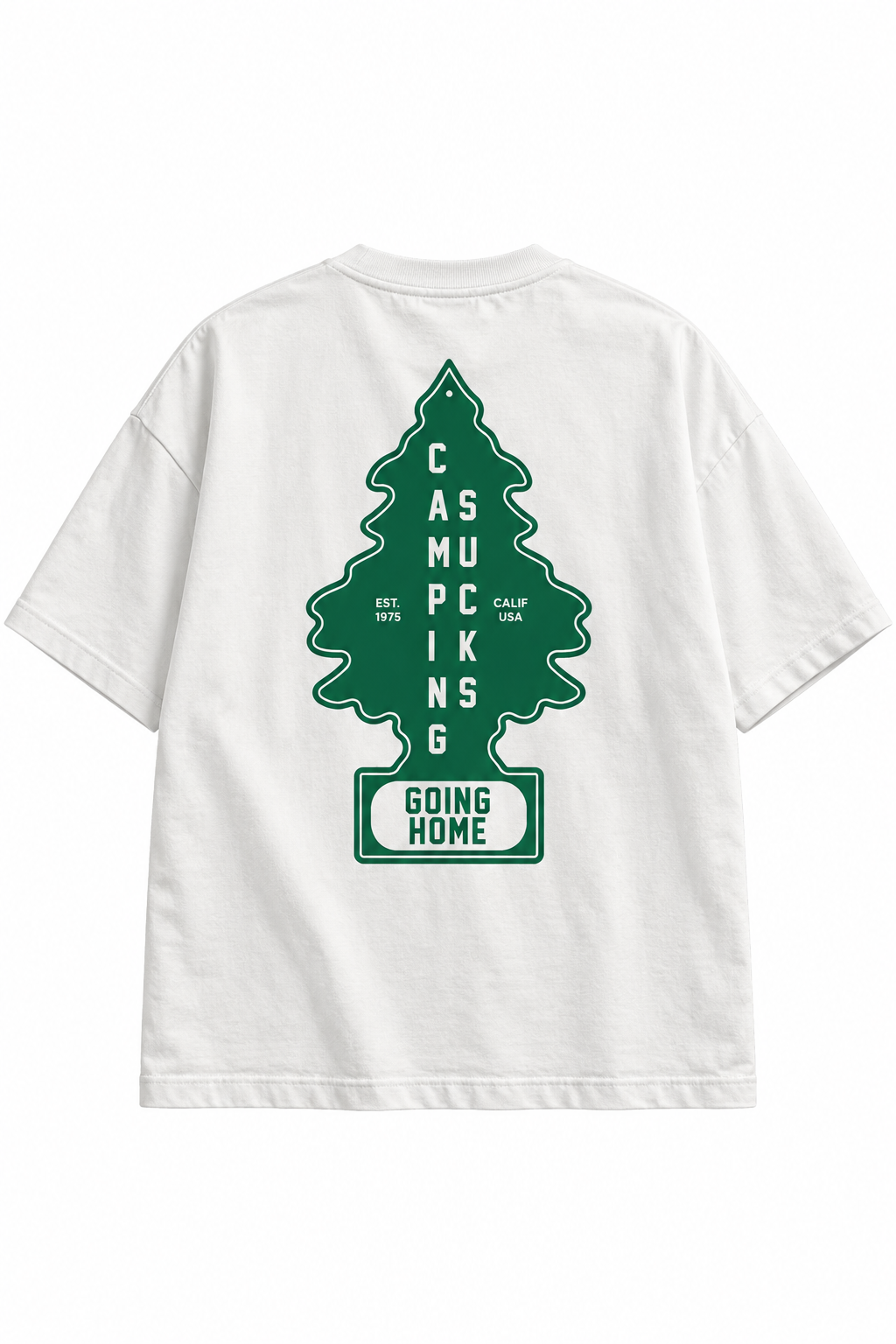 Camping Sucks Refresher-Vintage White