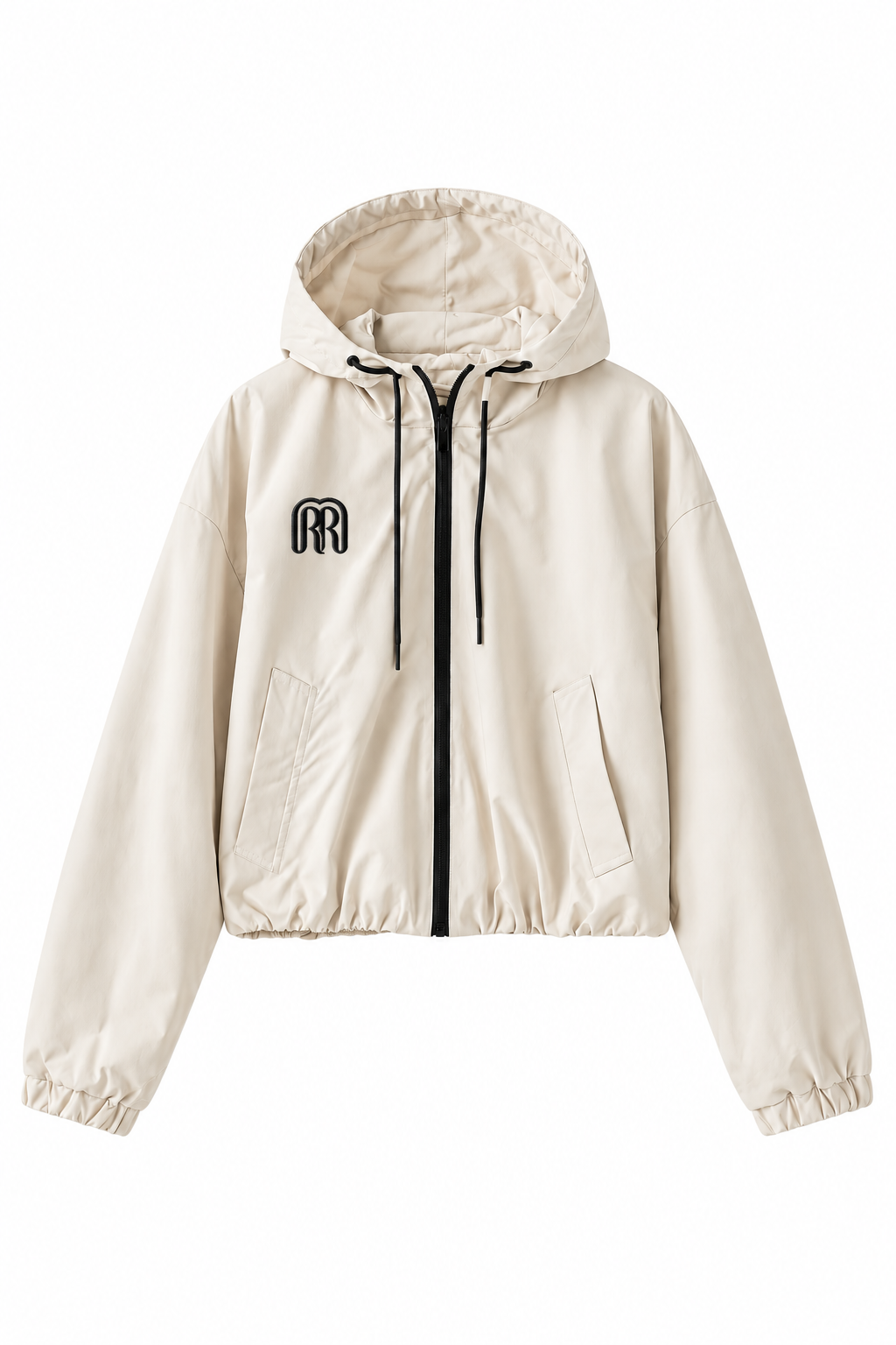 RR Logo Contrast Cropped Windbreaker