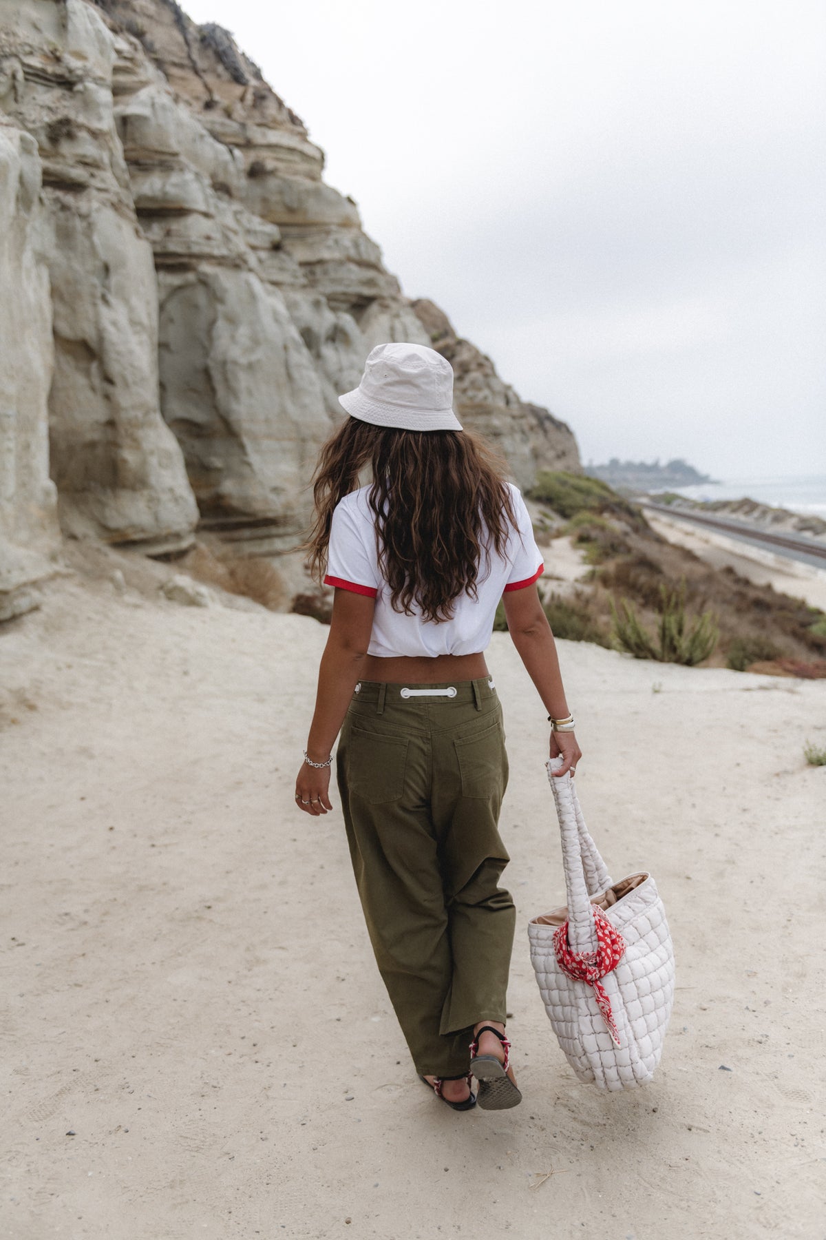 Don't take me Hiking Barrel Pant-Army